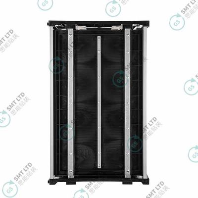 Aluminum Alloy Anti Static PCB Magazine Rack with 50 PCB Slots and 355 x 315 x 580 mm Dimensions for SMT Loader and Unloader