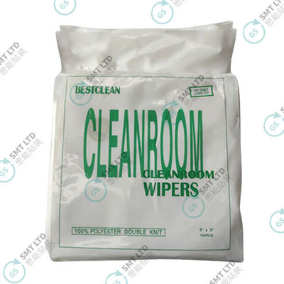 GS Polyester Dust Free Wiping Cloth for PCB and Machinery 9x9 Twill