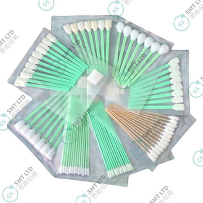 Flat Head Long Rod Polyester Fiber Cleanroom Swab for Precision Cleaning of Optical Lenses and Circuit Boards