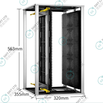 SMT Loading Unloading Rack 355x320x563mm with 5 Side Panels